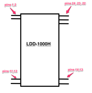 LDD-100HPinConnectors